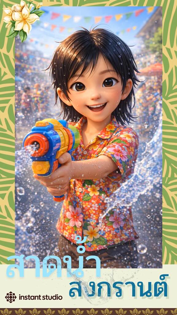 Songkran 2026 festival campaign example